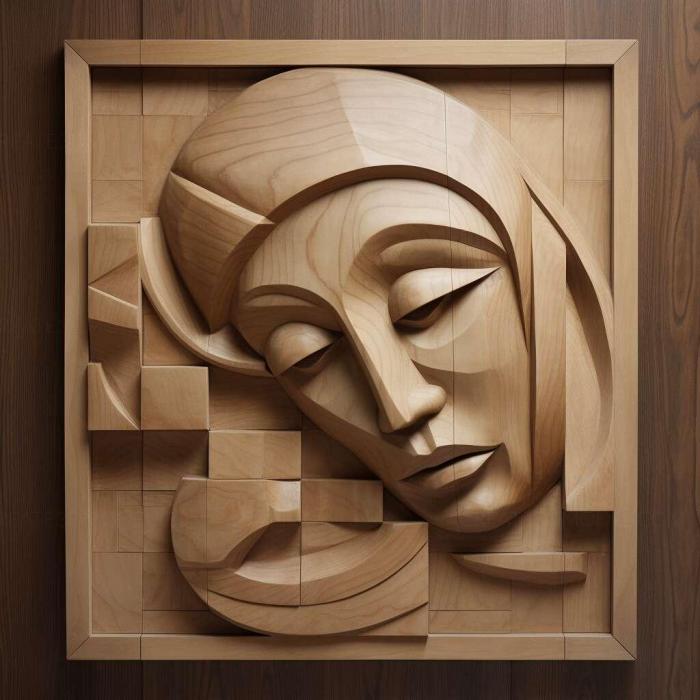 نموذج ثلاثي الأبعاد لآلة CNC 3D Art 